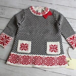 Cynthia rowley jacquard sweater dress